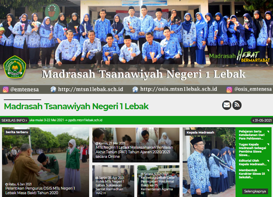 Website Madrasah